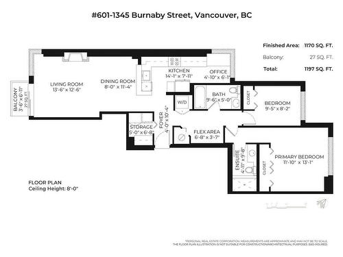 601 1345 Burnaby Street, Vancouver, BC 