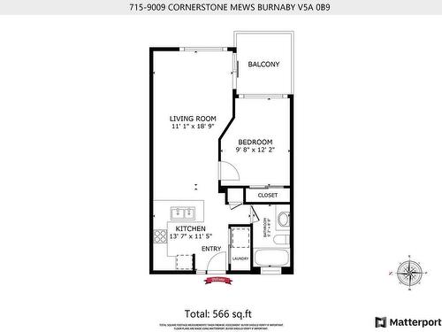 715 9009 Cornerstone Mews, Burnaby, BC 