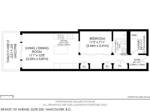 225 108 E 1St Avenue, Vancouver, BC 