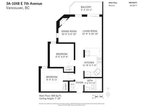 3A 1048 E 7Th Avenue, Vancouver, BC 