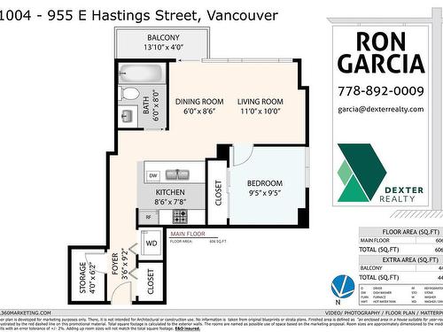 1004 955 E Hastings Street, Vancouver, BC 