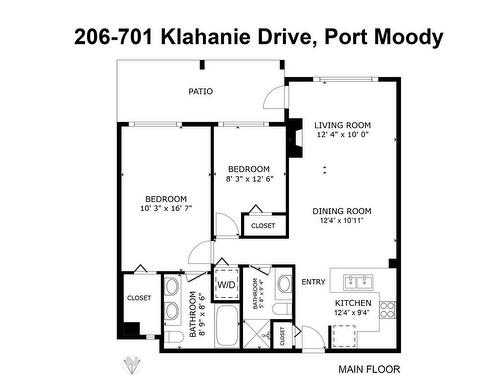 206 701 Klahanie Drive, Port Moody, BC 