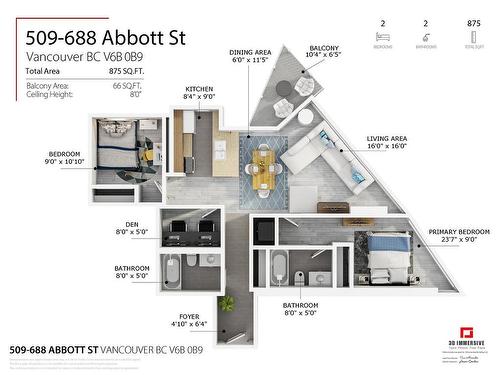 509 688 Abbott Street, Vancouver, BC 