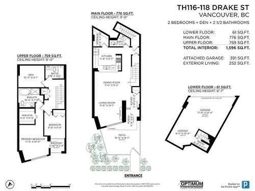 Th116 118 Drake Street, Vancouver, BC 