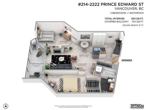 214 2222 Prince Edward Street, Vancouver, BC 