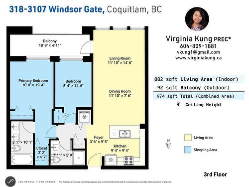 318 3107 Windsor Gate, Coquitlam, BC 