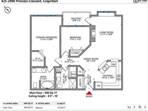 425 2980 Princess Crescent, Coquitlam, BC 