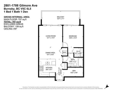 2801 1788 Gilmore Avenue, Burnaby, BC 