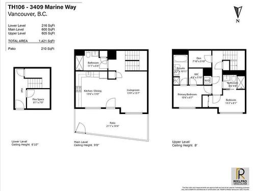 Th 106 3490 Marine Way, Vancouver, BC 