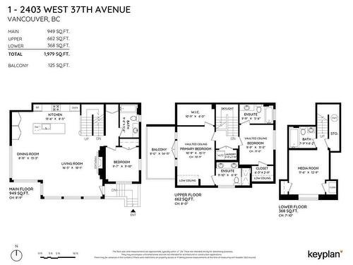 1 2403 W 37Th Avenue, Vancouver, BC 