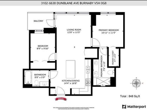 3102 6638 Dunblane Avenue, Burnaby, BC 