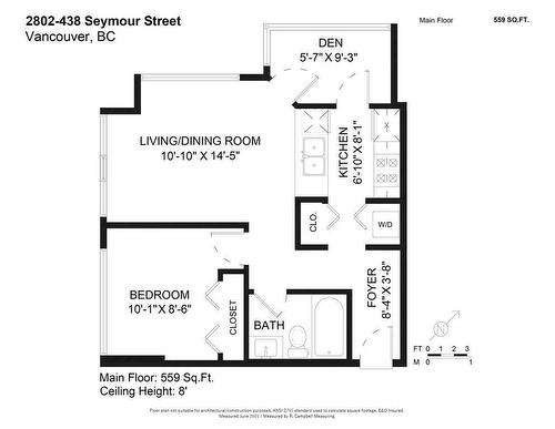 2802 438 Seymour Street, Vancouver, BC 