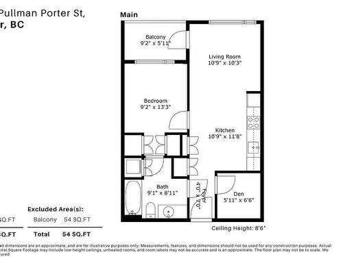 802 1688 Pullman Porter Street, Vancouver, BC 