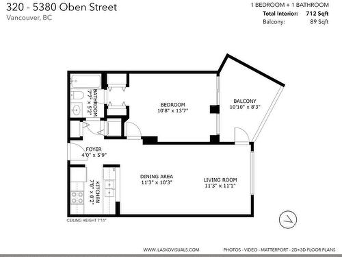 320 5380 Oben Street, Vancouver, BC 