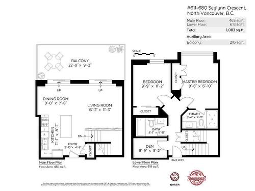 611 680 Seylynn Crescent, North Vancouver, BC 