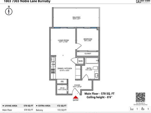 1803 7303 Noble Lane, Burnaby, BC 