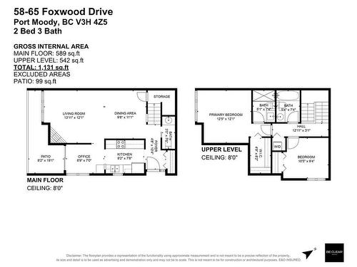 58 65 Foxwood Drive, Port Moody, BC 