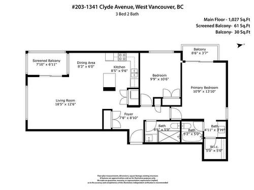 203 1341 Clyde Avenue, West Vancouver, BC 