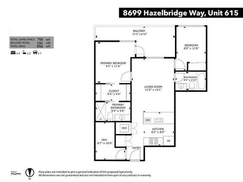 615 8699 Hazelbridge Way, Richmond, BC 