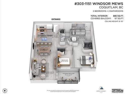 303 1151 Windsor Mews, Coquitlam, BC 