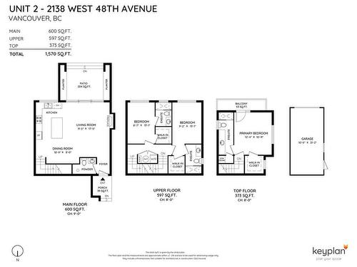 2 2138 W 48Th Avenue, Vancouver, BC 