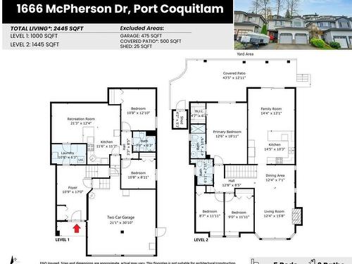 1666 Mcpherson Drive, Port Coquitlam, BC 