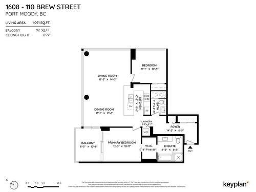 1608 110 Brew Street, Port Moody, BC 