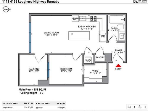 1111 4168 Lougheed Highway, Burnaby, BC 