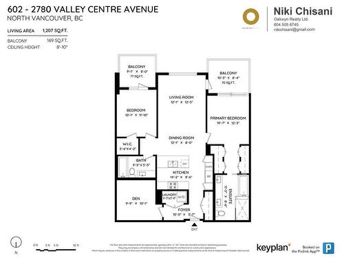 602 2780 Valley Centre Avenue, North Vancouver, BC 