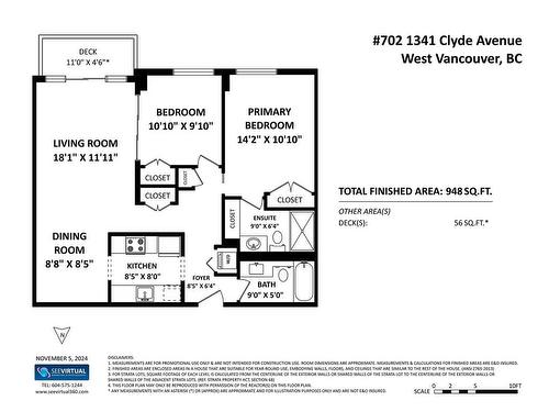 702 1341 Clyde Avenue, West Vancouver, BC 