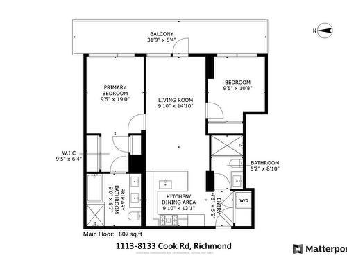 1113 8133 Cook Road, Richmond, BC 