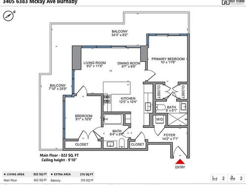 3405 6383 Mckay Avenue, Burnaby, BC 