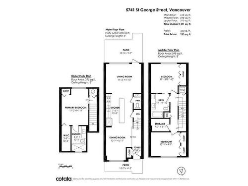 5741 St. George Street, Vancouver, BC 