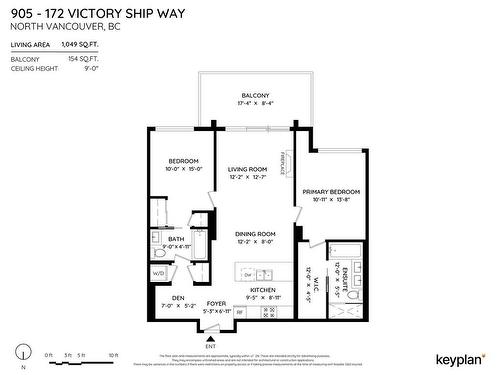 905 172 Victory Ship Way, North Vancouver, BC 