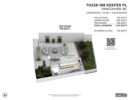 226 188 Keefer Place, Vancouver, BC 