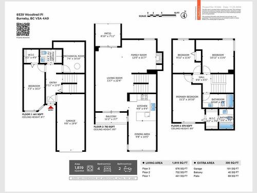 8539 Woodtrail Place, Burnaby, BC 