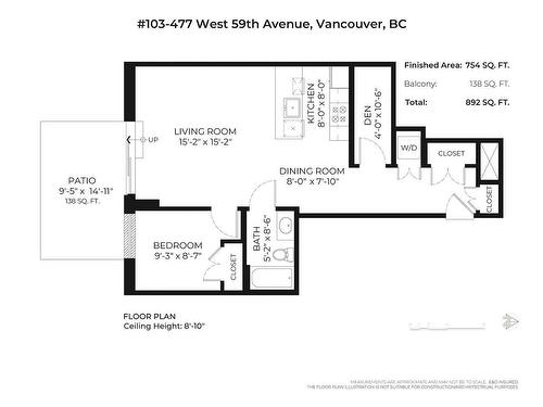 103 477 W 59Th Avenue, Vancouver, BC 