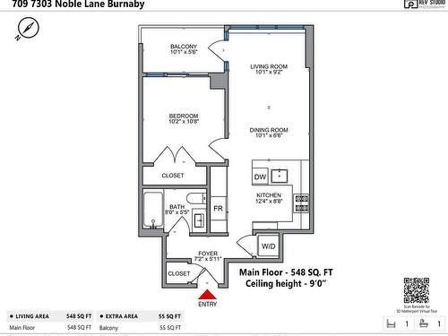 709 7303 Noble Lane, Burnaby, BC 