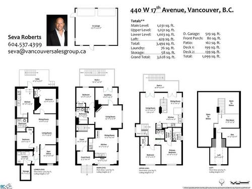 438 W 17Th Avenue, Vancouver, BC 