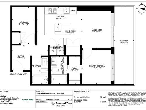 4606 3809 Evergreen Place, Burnaby, BC 