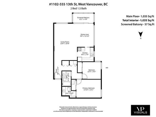 1102 555 13Th Street, West Vancouver, BC 