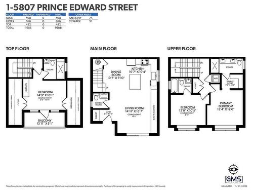 1 5807 Prince Edward Street, Vancouver, BC 