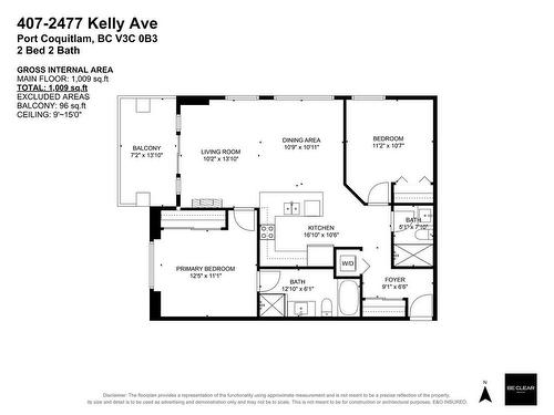 407 2477 Kelly Avenue, Port Coquitlam, BC 