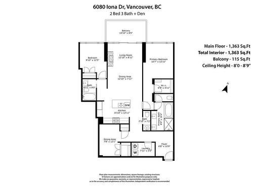 403 6080 Iona Drive, Vancouver, BC 