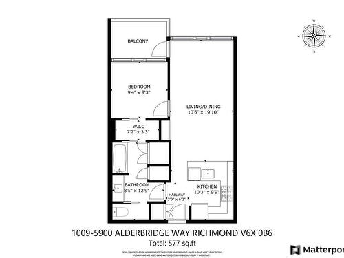 1009 5900 Alderbridge Way, Richmond, BC 