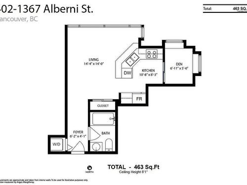 402 1367 Alberni Street, Vancouver, BC 