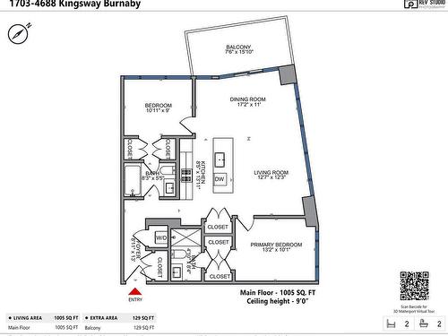 1703 4688 Kingsway, Burnaby, BC 