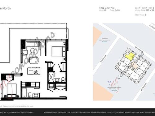 608 6383 Mckay Avenue, Burnaby, BC 