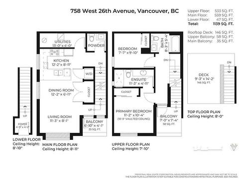 758 W 26Th Avenue, Vancouver, BC 