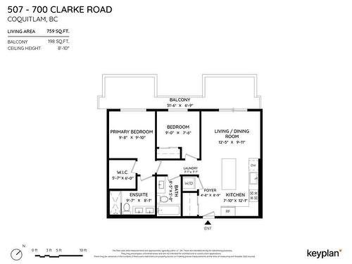 507 700 Clarke Road, Coquitlam, BC 